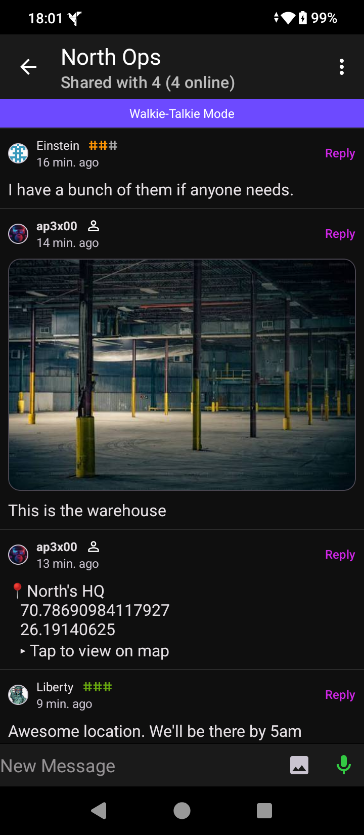 Anonomi Walkie-Talkie